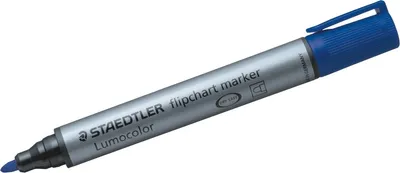 Produktbild von STAEDTLER Flipchartmarker Lumocolor blau 10 Stück