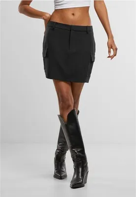 Obrázek produktu pro Dámská sukně Urban Classics Ladies Short Patched Pocket Skirt black - XL