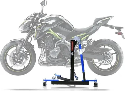 Image de Béquille centrale CS Power Evo pour Kawasaki Z 900 17-25 Bleu