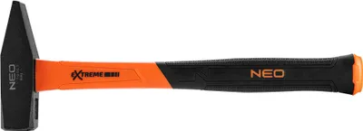 Produktbild von NEO TOOLS Schlosserhammer 300-2000g, Glasfasergriff Fiberglas, für Schlosser-, Tischler- und Blechschmiedewerkstatt - 800g