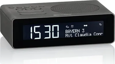 Productafbeelding van Roadstar CLR-290D+/BK, Radio, Analoog en digitaal, DAB+, FM, Automatische afstemming, 2 Watt, LCD-scherm