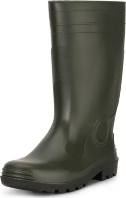 Image de Bottes de pluie en PVC pour hommes Ladeheid LA-974 (vert, 44 UE)