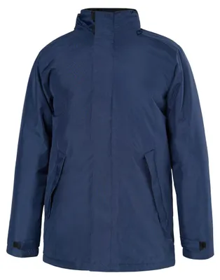 Produktbild von Herren Arctic-Anorak Jacke blau L, winddicht, wasserabweisend, mit Fleecefutter und Kapuze