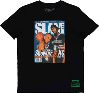 Immagine prodotto di T-shirt Mitchell & Ness BMTRINTL1059-MTIBLCKSMD da Uomo