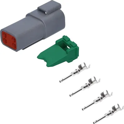 Imagen del producto de KALI-1204-P: Conector Deutsch DT, juego de pines, 4 polos