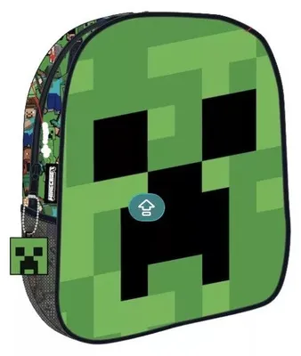 Produktbild von Minecraft Face Rucksack, Tasche 26 cm