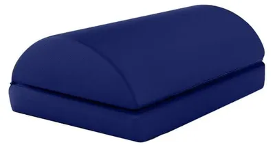 Produktbild von Verstellbare Fußstütze für den Schreibtisch - Ergonomischer Visco-Schaum mit waschbarem Bezug