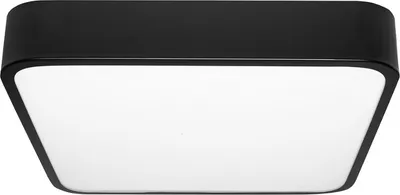 Produktbild von LED Deckenleuchte 24W 30 cm schwarz quadratisch Hollywood ID-4751 Idealed