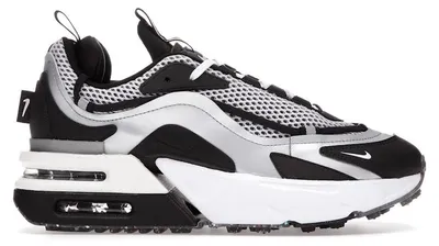 Obrázek produktu pro Nike Air Max Furyosa stříbrné barvy s černými detaily (dámské) - velikost EU 39