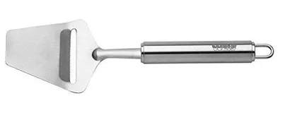 Käsehobel 24 cm, Edelstahl, silber, gezahnte Klinge