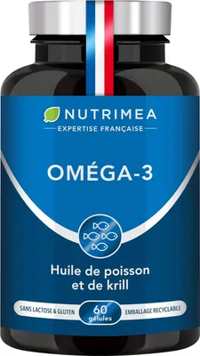Immagine prodotto di Integratore alimentare Nutrimea Omega-3, 60 capsule