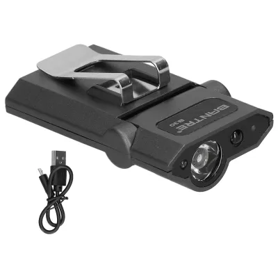 Obrázok produktu pre LED čelovka s ovládaním gestami a klipom na čiapky, ideálna na kempovanie, rybárčenie, horolezectvo a turistiku