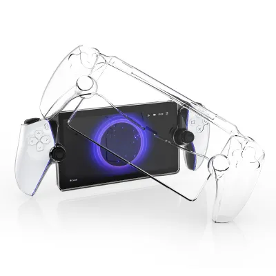Produktbild von PlayStation Portal-kompatible Schutzhülle, transparentes, kratzfestes Design, hochauflösende Transparenz