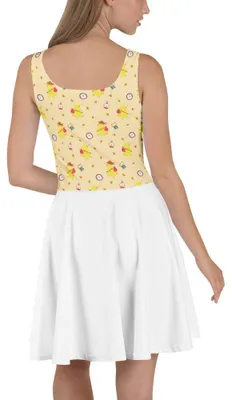 Produktbild von Mr. & Mrs. Panda Kleid Küken Wander L - Gelb - Geschenk, Ostergrüße, Frohe Ostern, Zeit, Shirtkleid, Liebe Grüße, Sommerkleid, Damenkleid, Strandkleid, Reisen