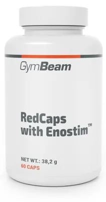 Produktbild von GymBeam - RedCaps mit Enostim™, 60 Kapseln