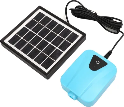 Obrázok produktu pre AP003 Solárne vzduchové čerpadlo Ac DC Dual Use Solárny aerátor Oxygenator Pump pre akváriá