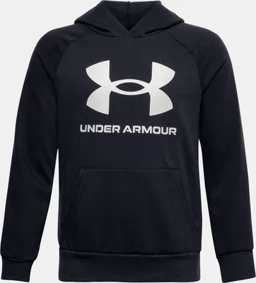 Produktbild von Under Armour Rival Fleece Hoodie - Schwarz 1357585-001__YXS