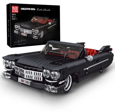Zdjęcie produktu dla Mould King 10012 Technik – zestaw klocków do zbudowania sportowego samochodu, 1245 elementów. Model klasycznego samochodu do składania, idealny prezent dla dorosłych (wersja statyczna)
