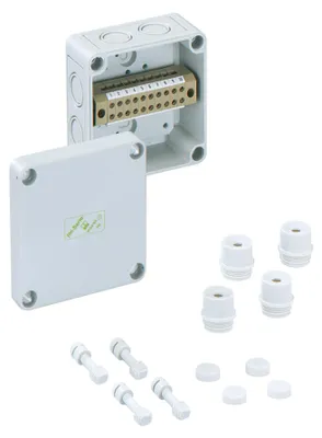 Produktbild von Spelsberg Klemmenkasten RKK 4/10-10x4qmm 60740401