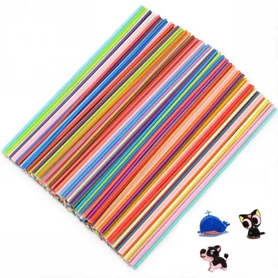 3D-Pen-Filament 110 Stück, PCL 2,5 mm, 22 Farben, 15 cm