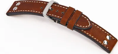Produktbild von Happel Lederband Rockford 24 mm mahagoni