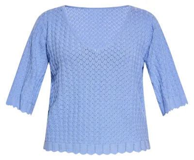 Produktbild von Jeona damen pullover - taubenblau, XL