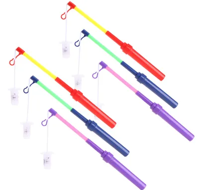 Produktbild von com-four® 6x LED- Laternenstab - batteriebetriebener Leuchtstab