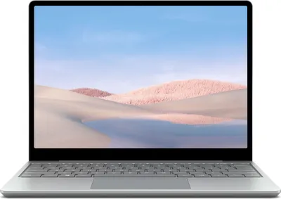 Produktbild von MICROSOFT Surface Laptop Go Platinum 12,4 Zoll / i5-1035G1 / 4 GB, Farbe: Platingrau