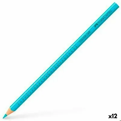 Obrázek produktu pro Barevné tužky Faber-Castell Colour Grip tyrkysové (12 kusů)