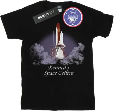 Produktbild von NASA - "Kennedy Space Centre Lift Off" T-Shirt für Herren BI52284 (L) (Schwarz)