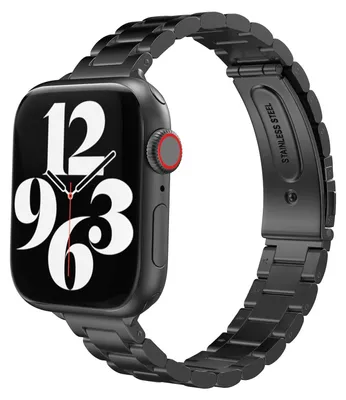 Imagen del producto de Solidchoice: Correa de acero para Apple Watch, compatible con varios modelos