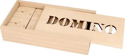 Image de Jeu de dominos en bois Safari