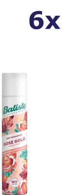 Produktbild von 6x Batiste Trockenshampoo Rose Gold 200 ml