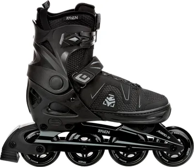 Produktbild von RAVEN Inlineskates Inliner Pulse PRO Black verstellbar 43-46