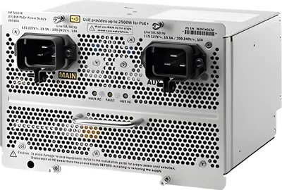 Image de HPE Aruba 5400R 2750W PoE+ zl2 PSU J9830B
