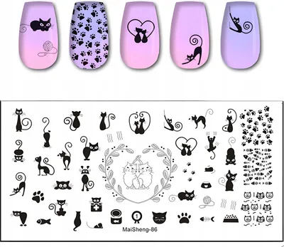 Produktbild von MaiSheng-86 Nagelkunst-Stempelplatte