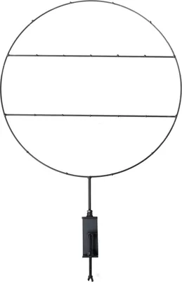 Produktbild von Deko-Kreis - Schwarz - H 62 cm - Metall