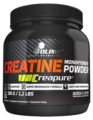 Image de OLIMP CREATINE MONOHYDRATE POWDER (Creapure) (CREATINE MONOHYDRATE) 500g