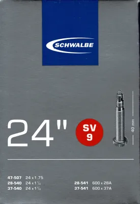 Produktbild von Schwalbe SV 9 24 Zoll Schlauch Sclaverand Ventil