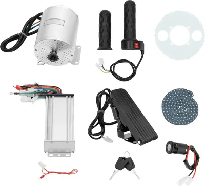 Obrázek produktu pro Bezkartáčová motorová sada, výkon 3000 W, vysoká účinnost, stříbrná