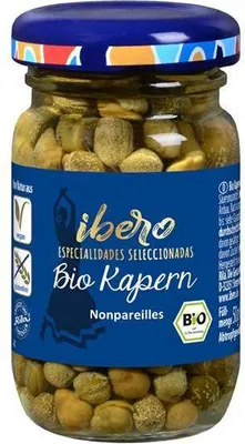 Produktbild von Ibero  Kapern Nonpareilles 35 G Glas Vegan Proteinreich  Säuerlich-würzig