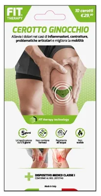 Produktbild von FIT THERAPY Kniepflaster, 10 Stück