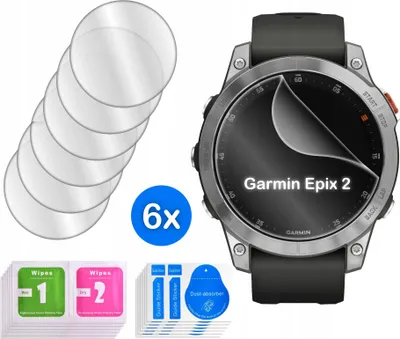 Zdjęcie produktu dla FOLIA do Garmin Epix 2 HYDROŻELOWA OCHRONNA na ekran 3D 6 sztuk