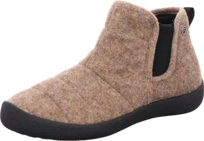 Produktbild von Rohde Damen Hausschuh warme Filz Stiefelette mit losen Einlagen D.Olbia 2009, Größe:38 EU, Farbe:Beige