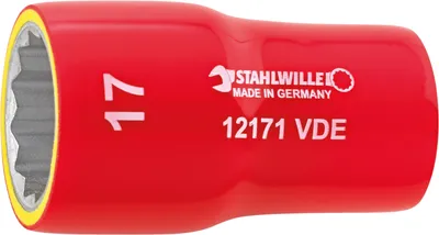 Produktbild von Stahlwille 12171 VDE Stecknuss 3/8" 22 mm 3/8