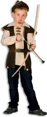 Produktbild von L3101570-164-A Kinder Junge Robin Hood Kostüm Jägerkostüm Gr.164