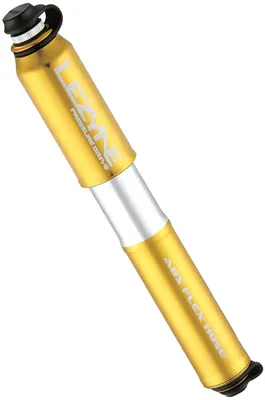 Obrázek produktu pro Lezyne Pressure Drive, Rušní pumpička, Jízdní kolo, Zlato, Stříbrná, Úchop typu I, 8,3 bar, Hliník