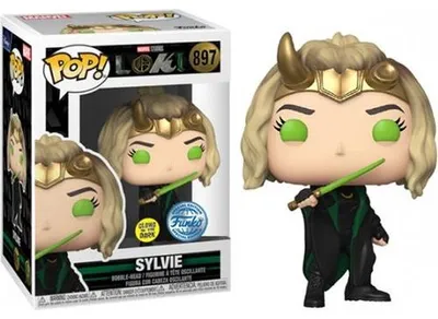 Produktbild von Funko Pop! Marvel Loki - Sylvie #897 Exclusive Glow in the Dark
