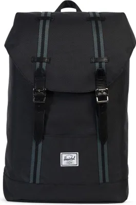 Produktbild von Herschel Retreat Backpack Black Dark Shadow Veggie Rucksack