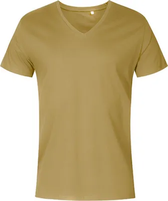 Immagine prodotto di X.O by Promodoro 1425 | Maglietta con scollo a V da uomo, cotone pettinato - Colore: Olive - Taglia: M